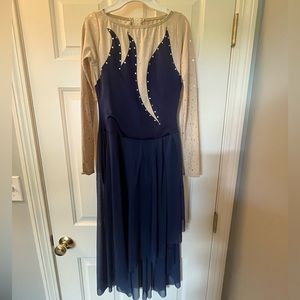 Costume Gallery Navy Lyrical Dance Costume ADULT MEDIUM
